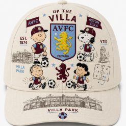 Snoopy x Aston Villa Embroidered Cap