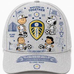 Snoopy x Leeds United Embroidered Cap