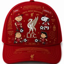 Snoopy x Liverpool F.C Embroidered Cap