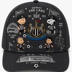 Snoopy x Newcastle United Embroidered Cap