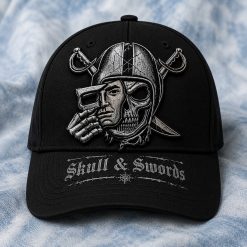Raiders Skull & Swords Embroidered Cap