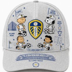Snoopy x Leeds United Embroidered Cap