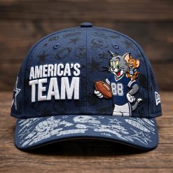 Dallas Cowboys Tom & Jerry Embroidered Cap