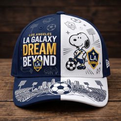 LA Galaxy Snoopy Embroidered Cap