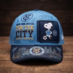 New York City FC Snoopy Embroidered Cap