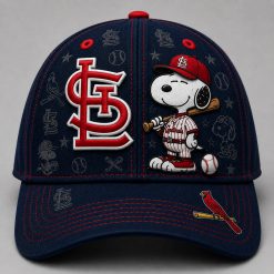 St. Louis Cardinals x Snoopy Embroidered Cap