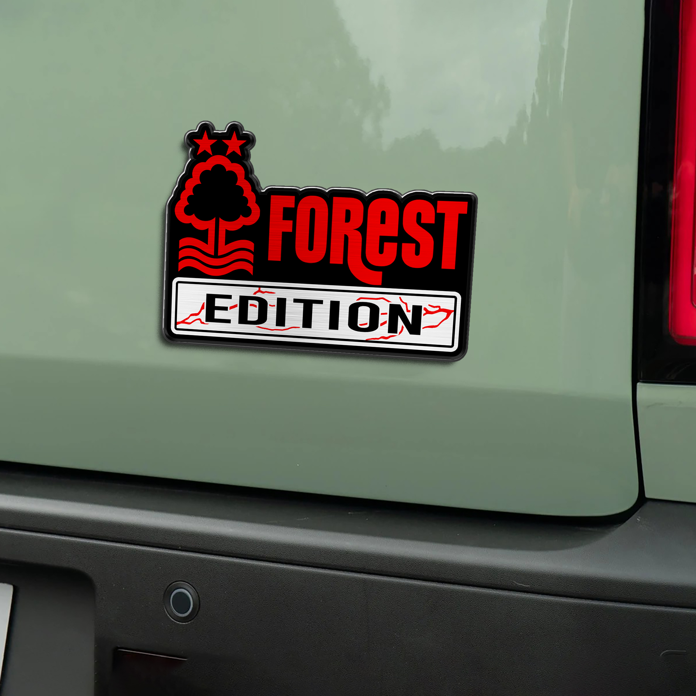 Car Name Emblem Badge Mockup 12