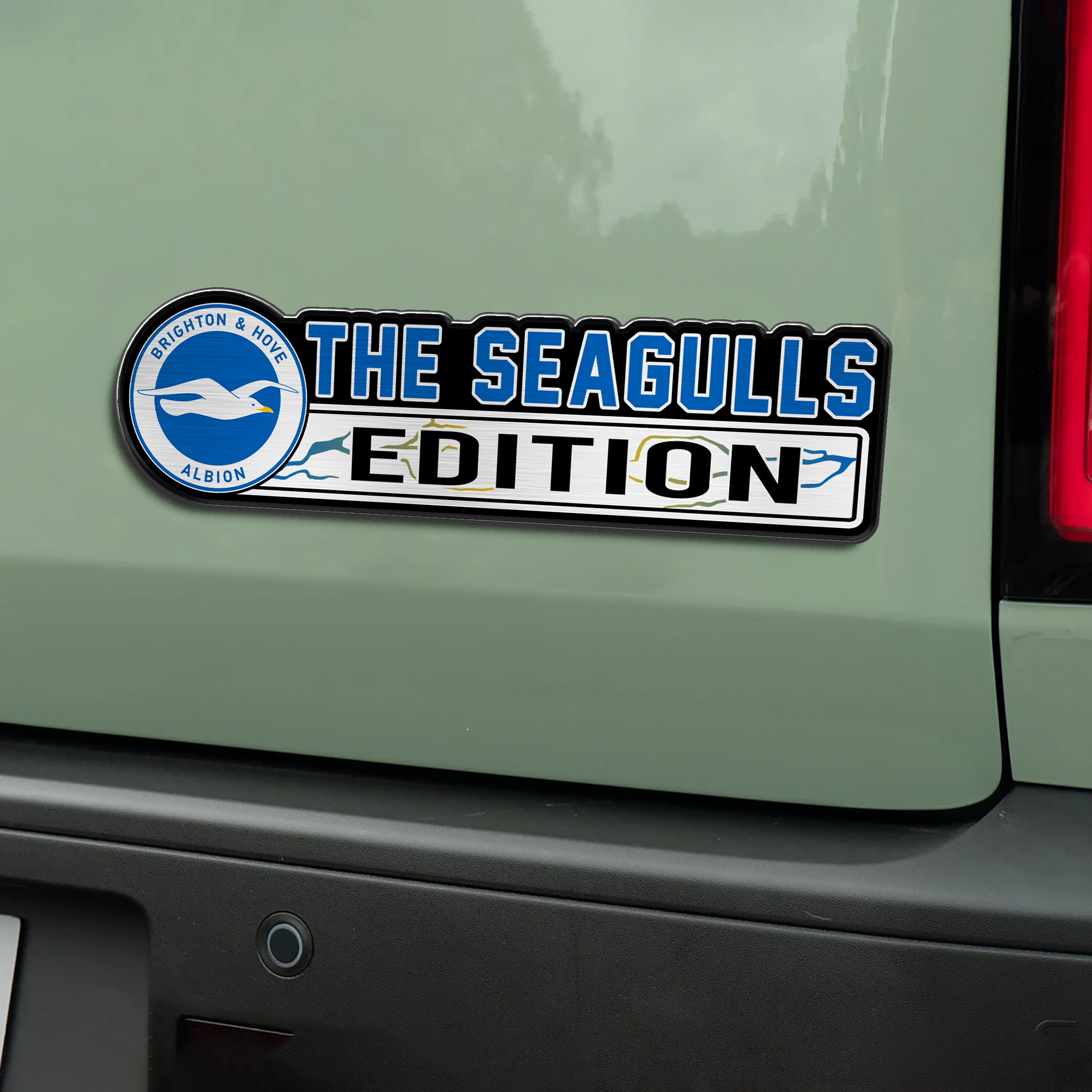 Car Name Emblem Badge Mockup 12