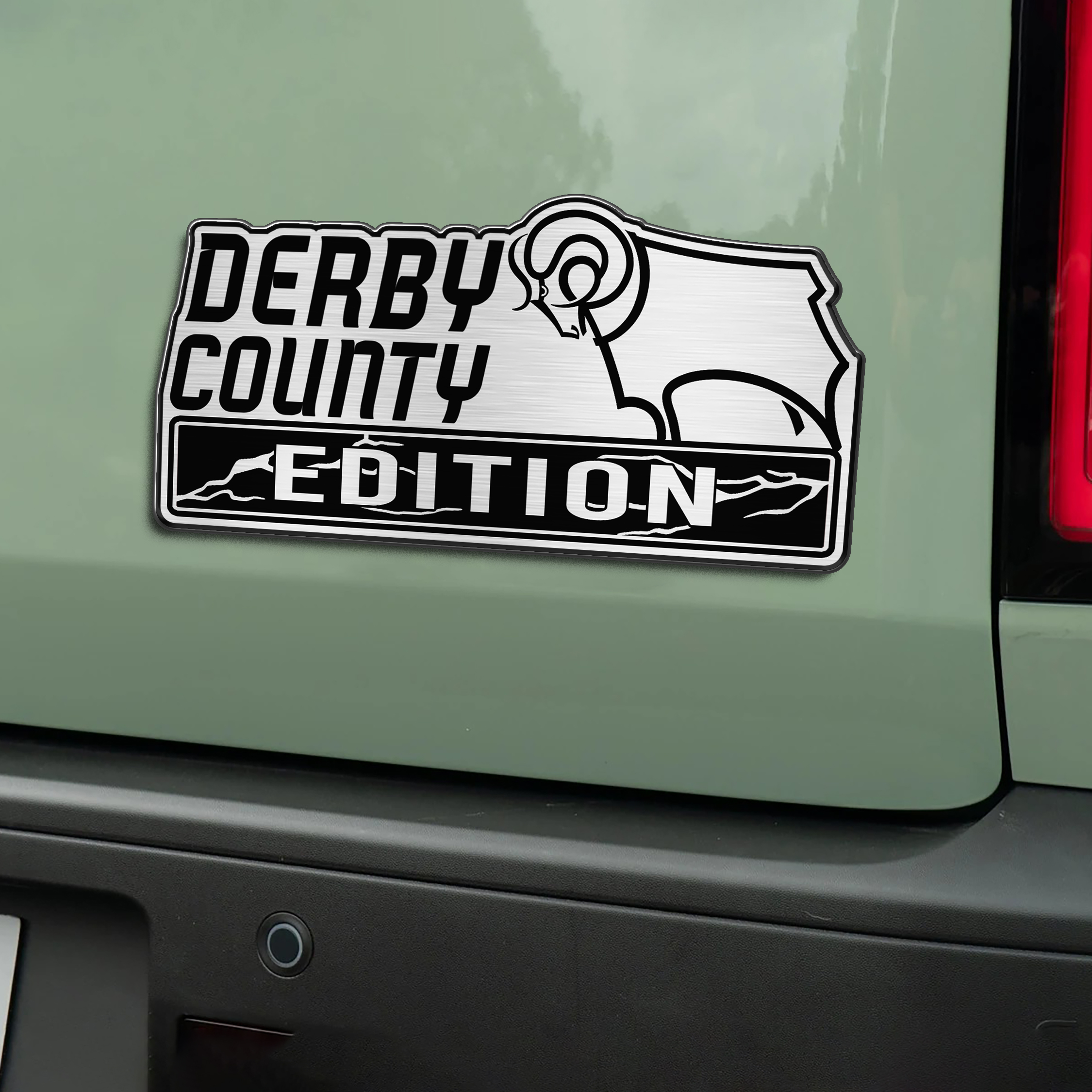 Car Name Emblem Badge Mockup 12