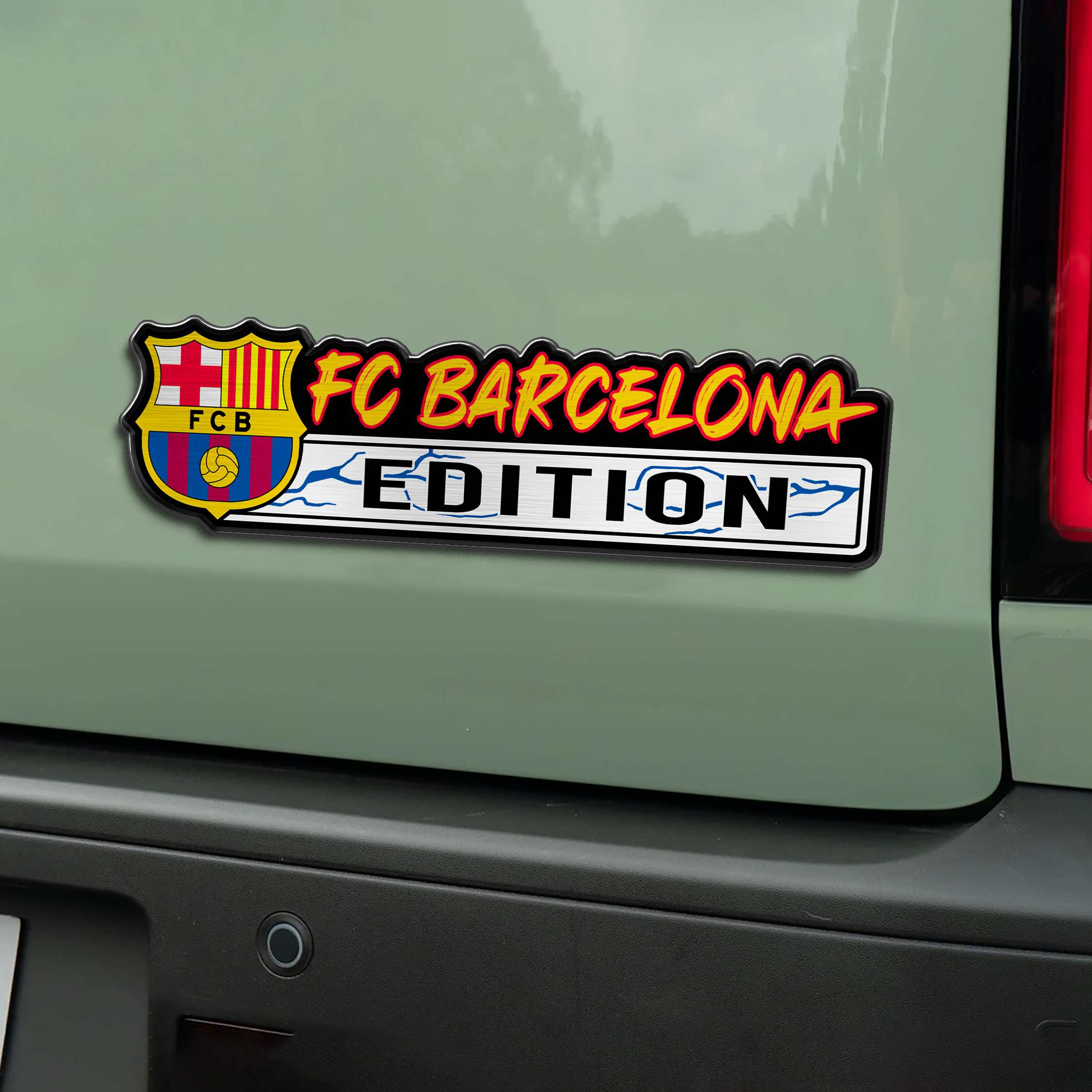 Car Name Emblem Badge Mockup 12