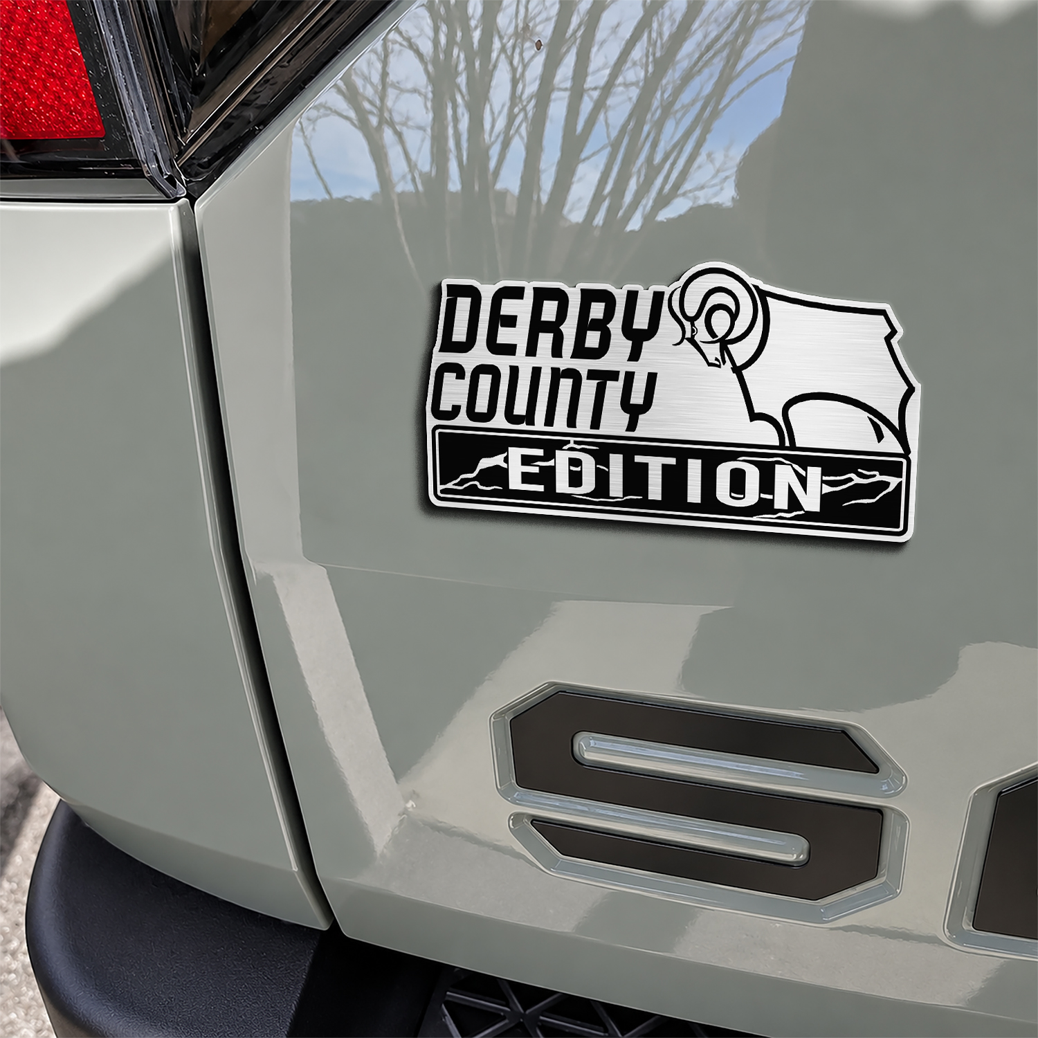 Car Name Emblem Badge Mockup 13