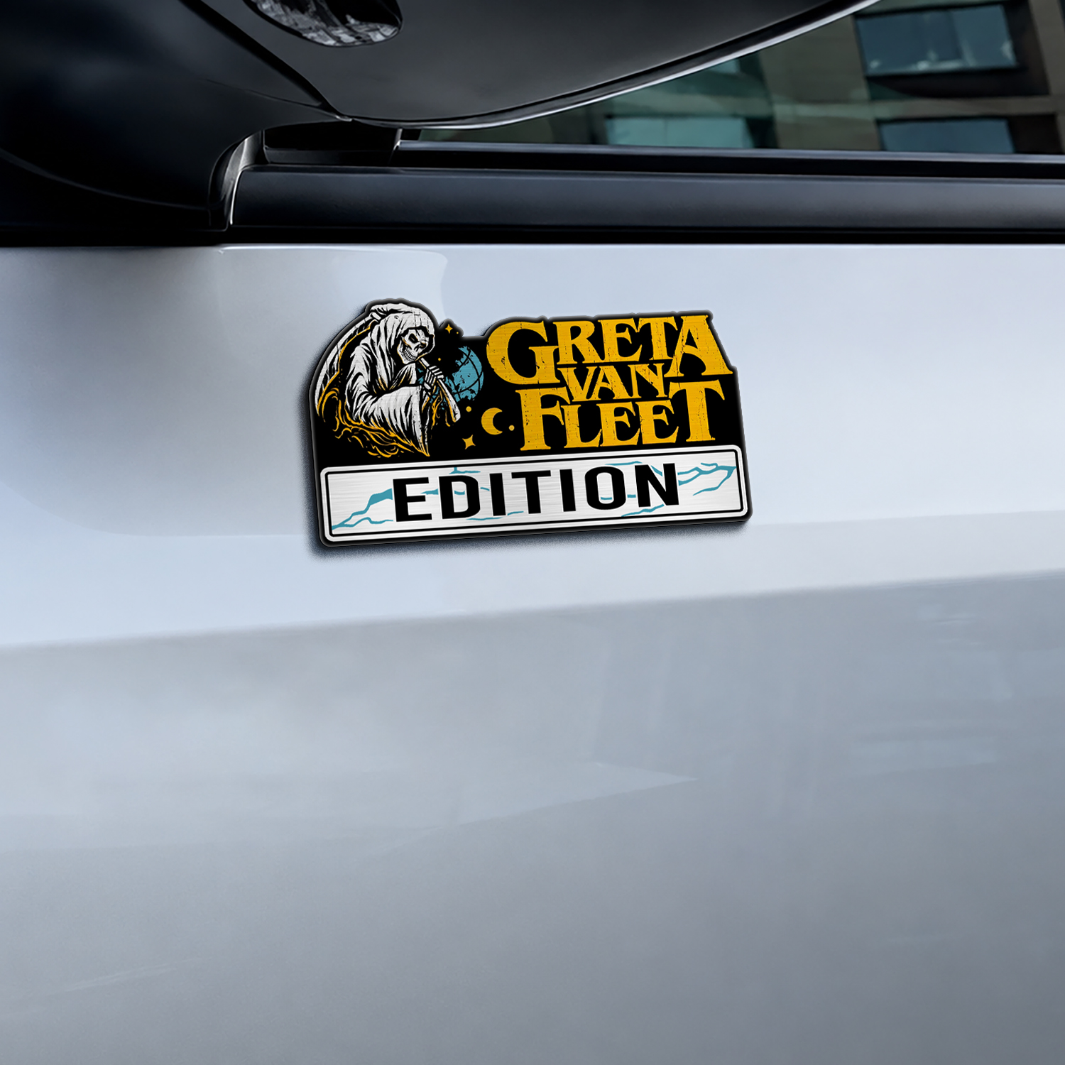 Car Name Emblem Badge Mockup 14