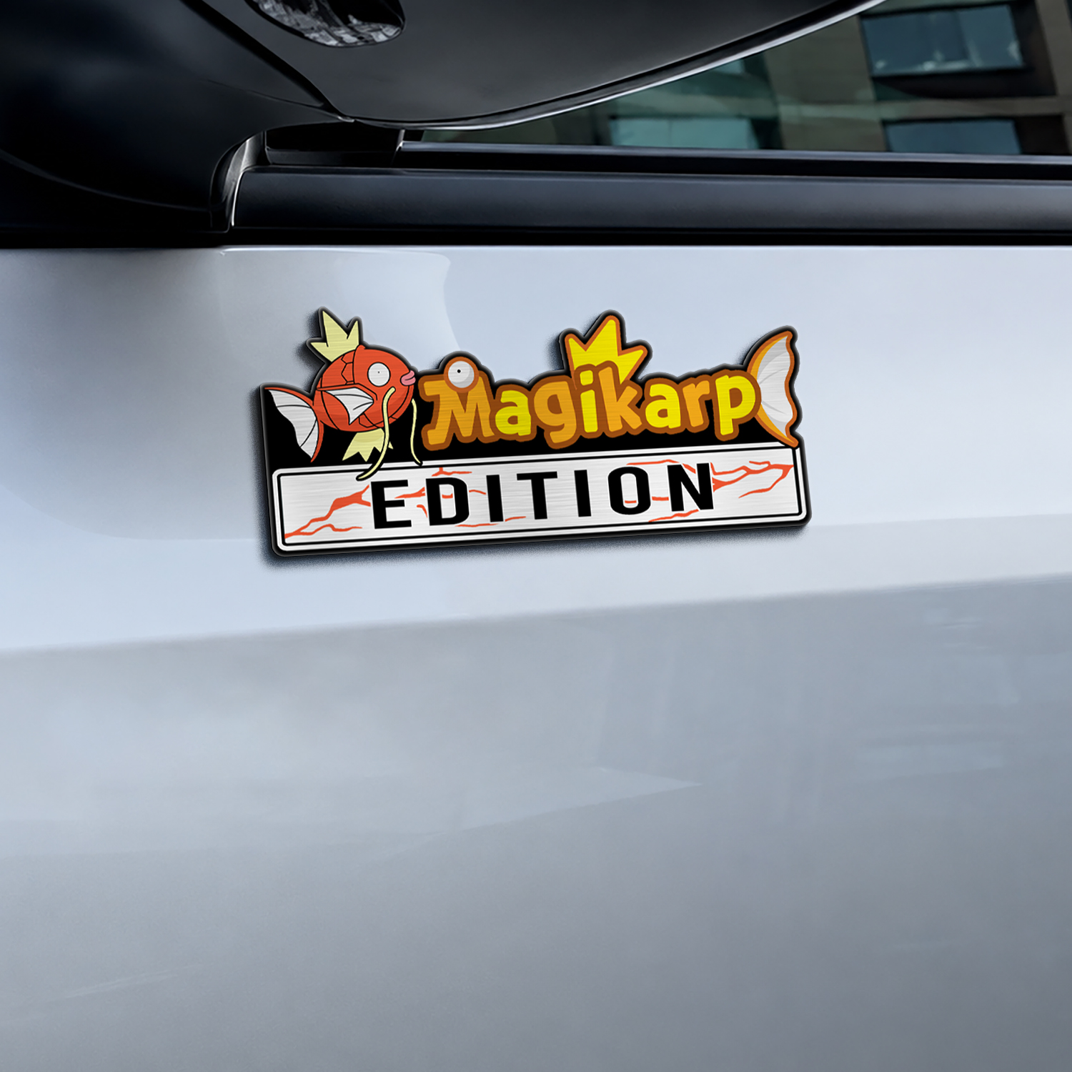 Car Name Emblem Badge Mockup 14