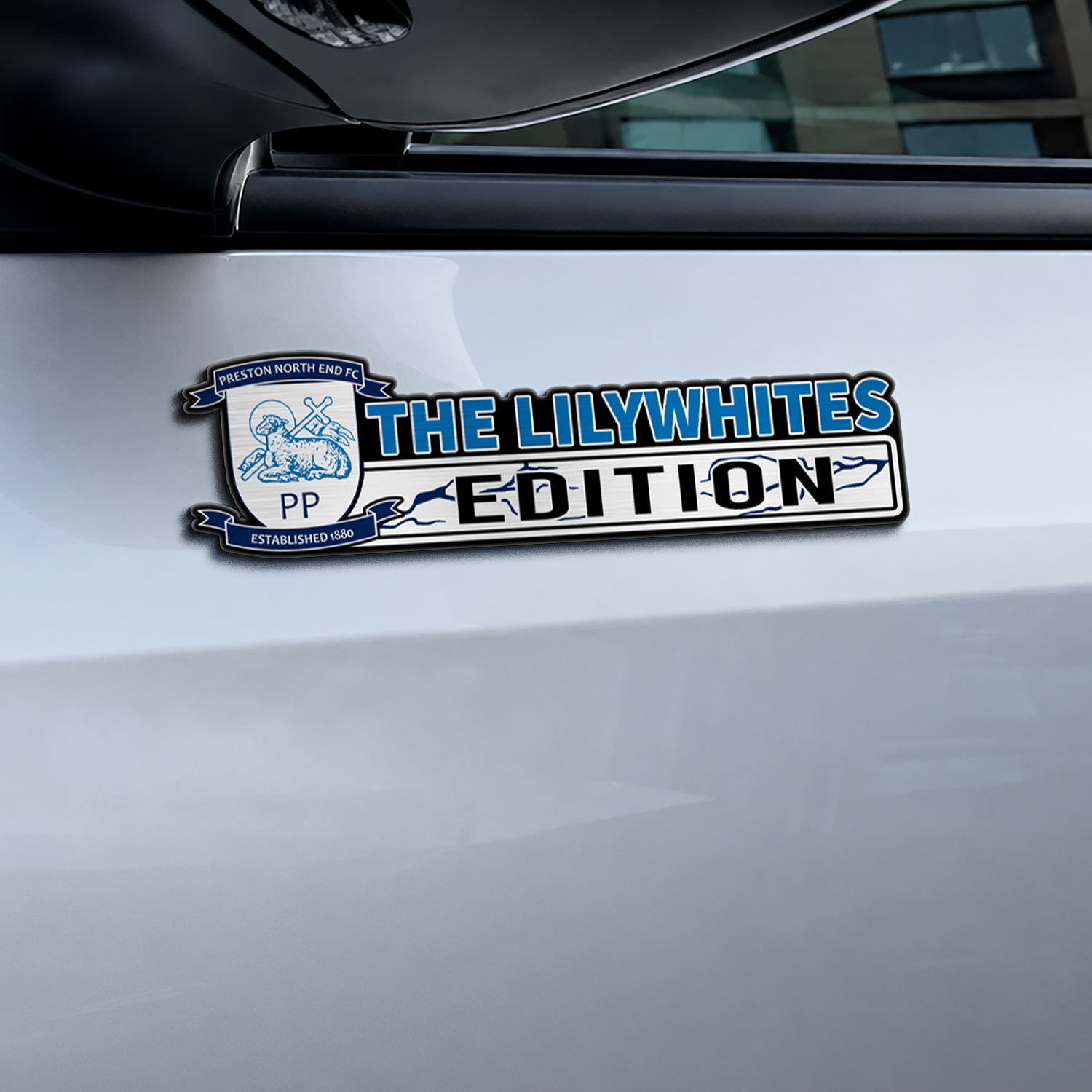 Car Name Emblem Badge Mockup 14