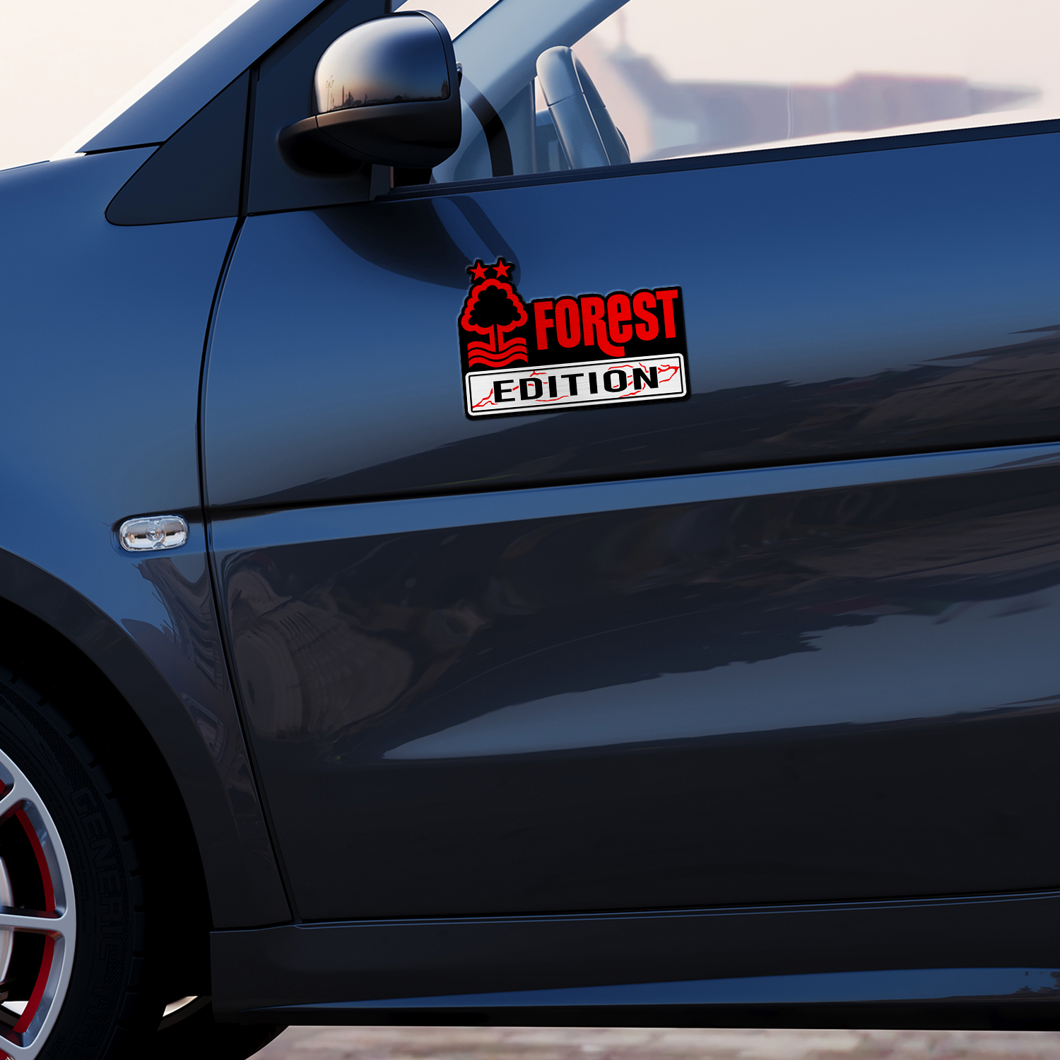 Car Name Emblem Badge Mockup 15