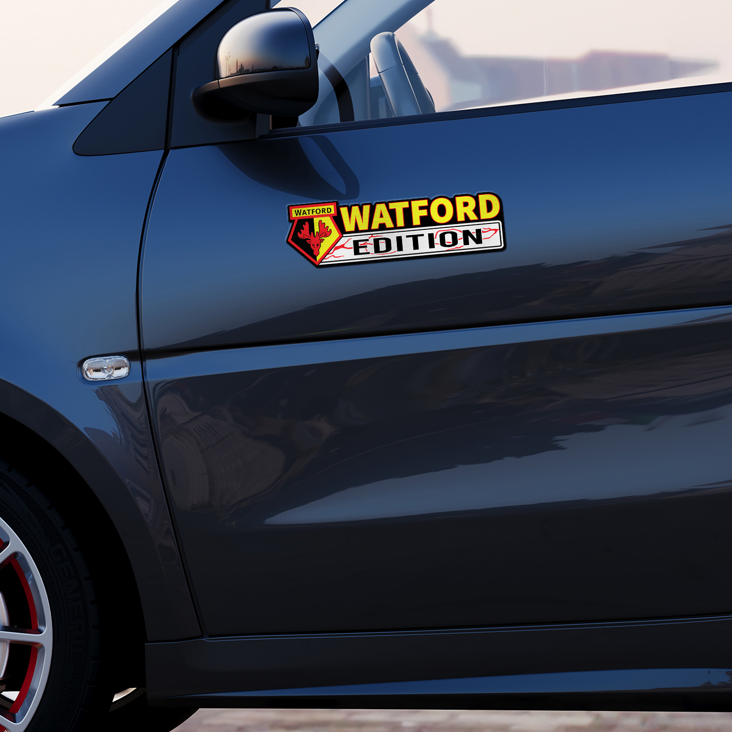Car Name Emblem Badge Mockup 15