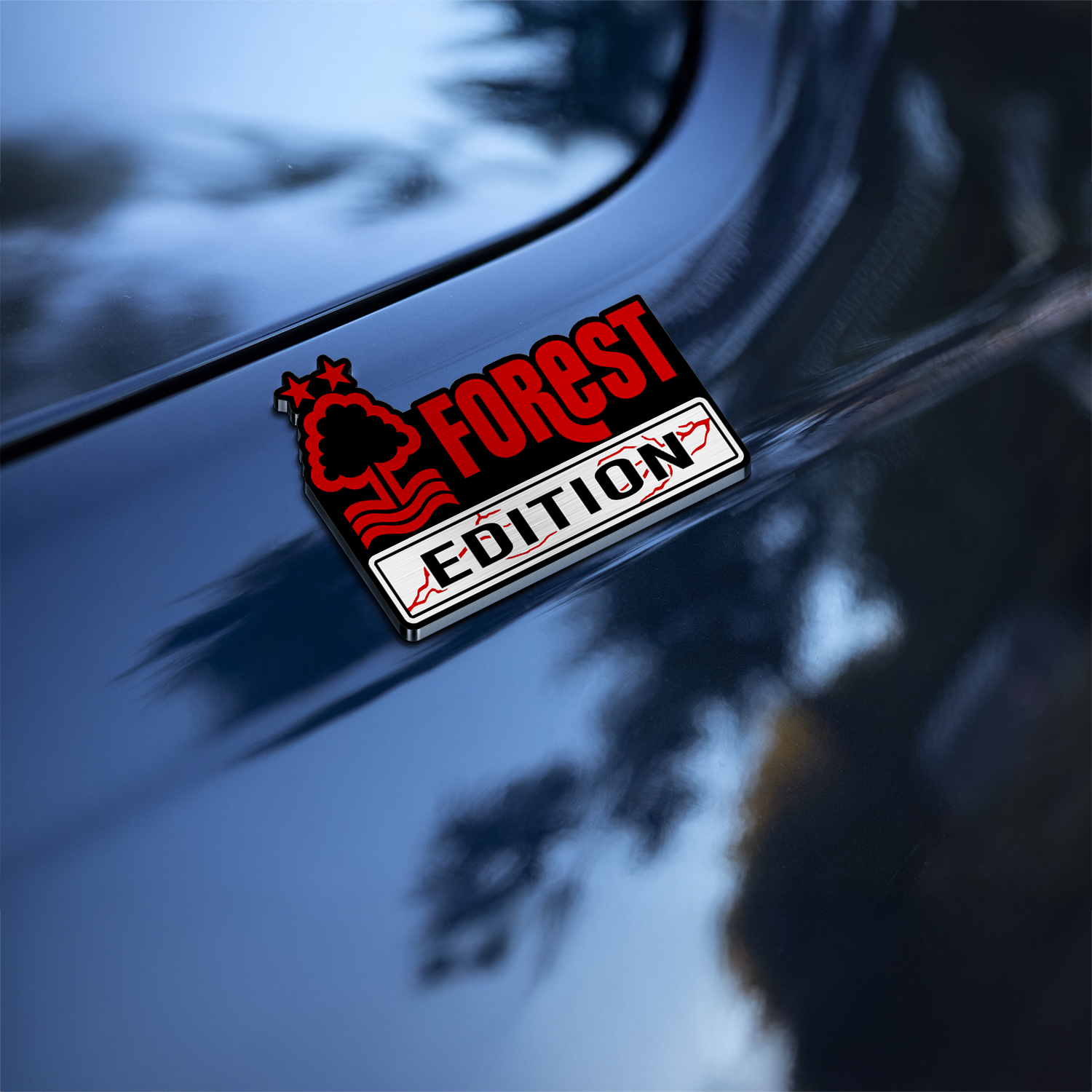 Car Name Emblem Badge Mockup 5
