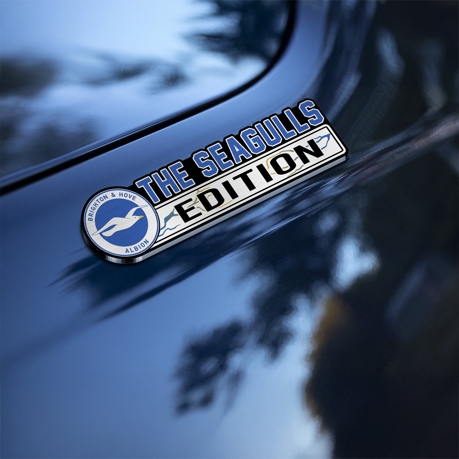 Car Name Emblem Badge Mockup 5