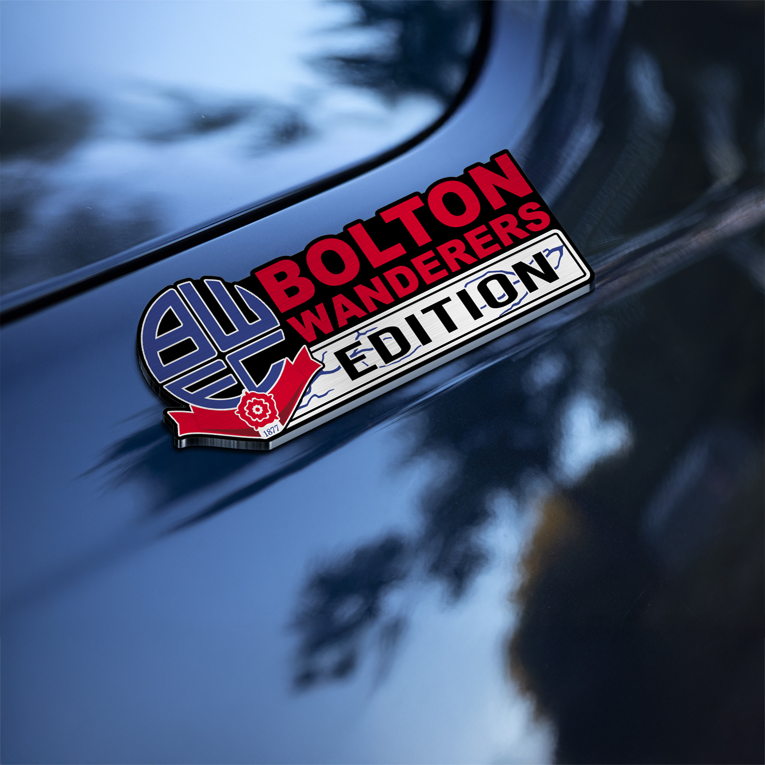 Car Name Emblem Badge Mockup 5