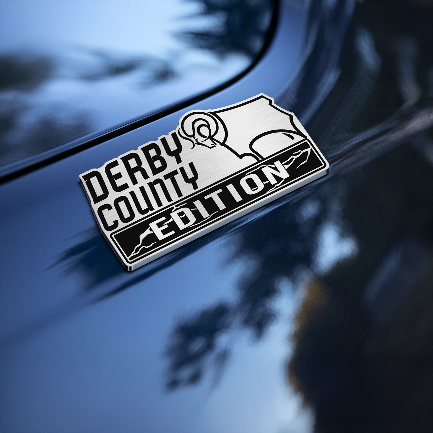 Car Name Emblem Badge Mockup 5
