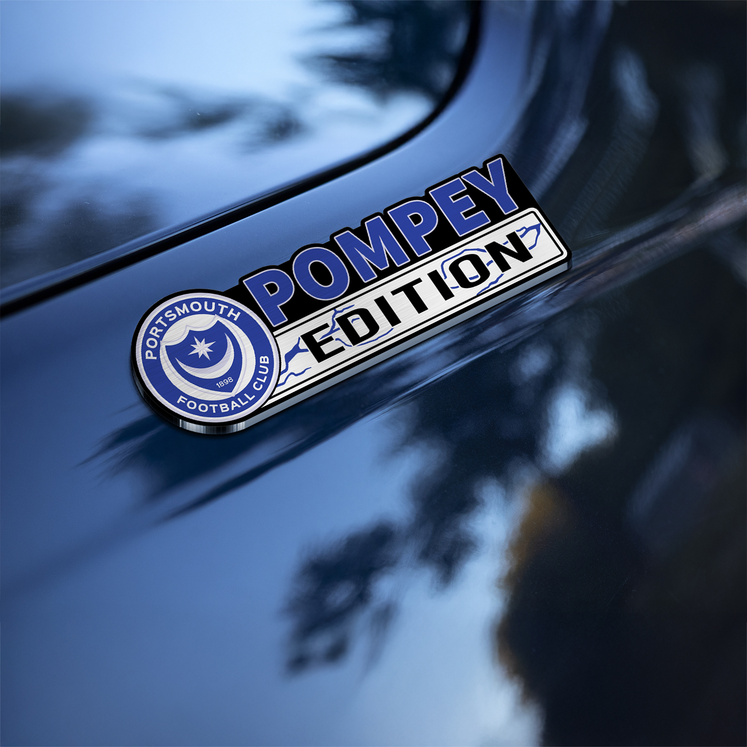 Car Name Emblem Badge Mockup 5
