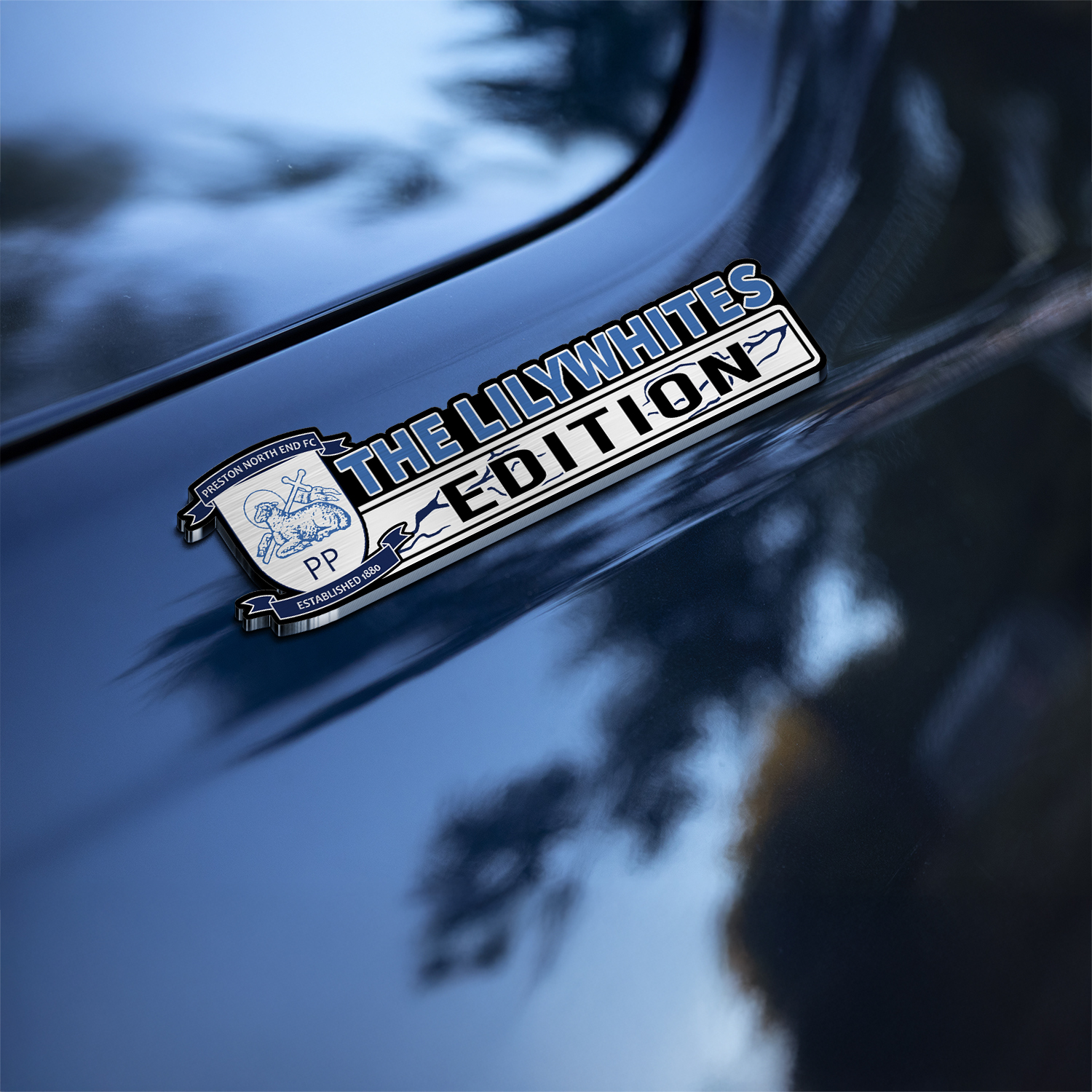 Car Name Emblem Badge Mockup 5