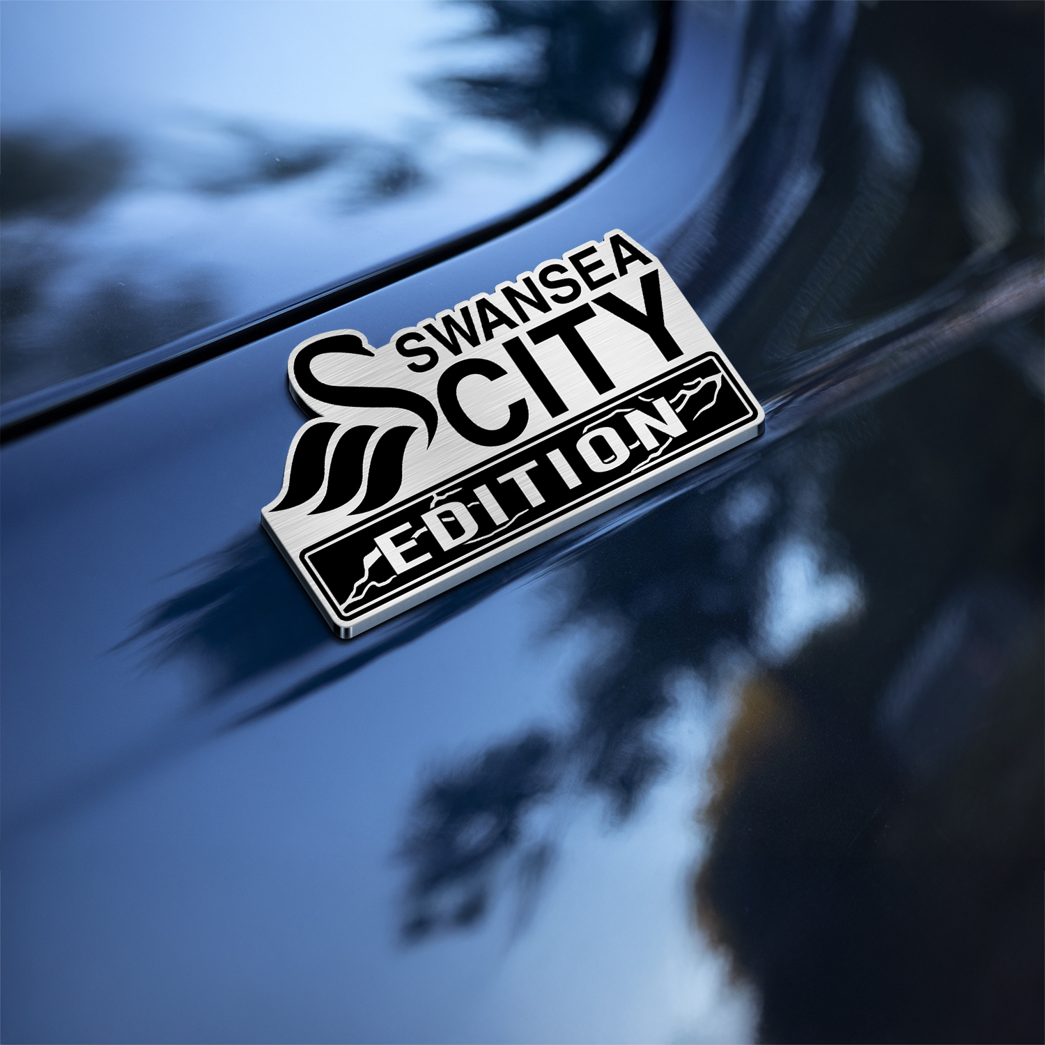 Car Name Emblem Badge Mockup 5