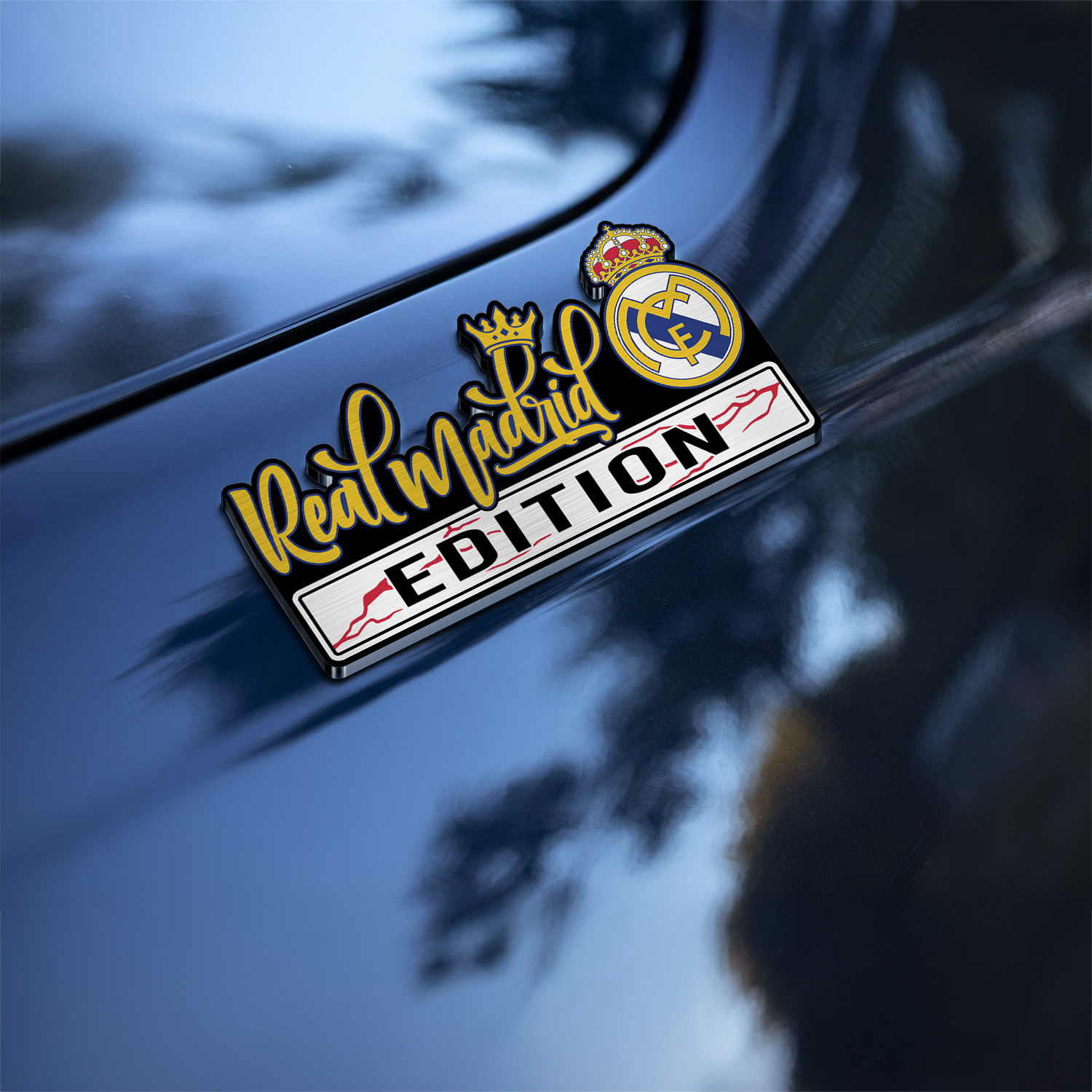 Car Name Emblem Badge Mockup 5