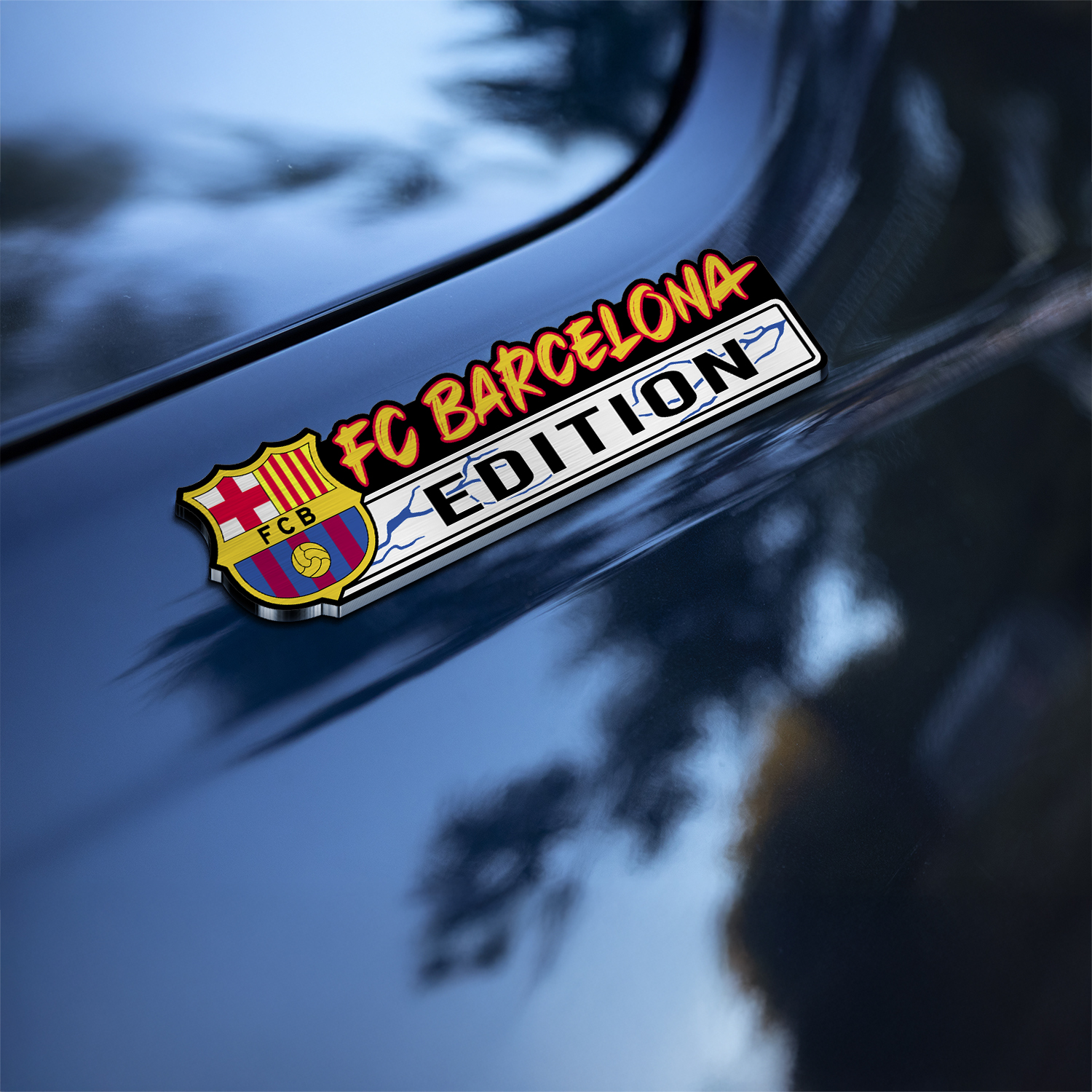Car Name Emblem Badge Mockup 5