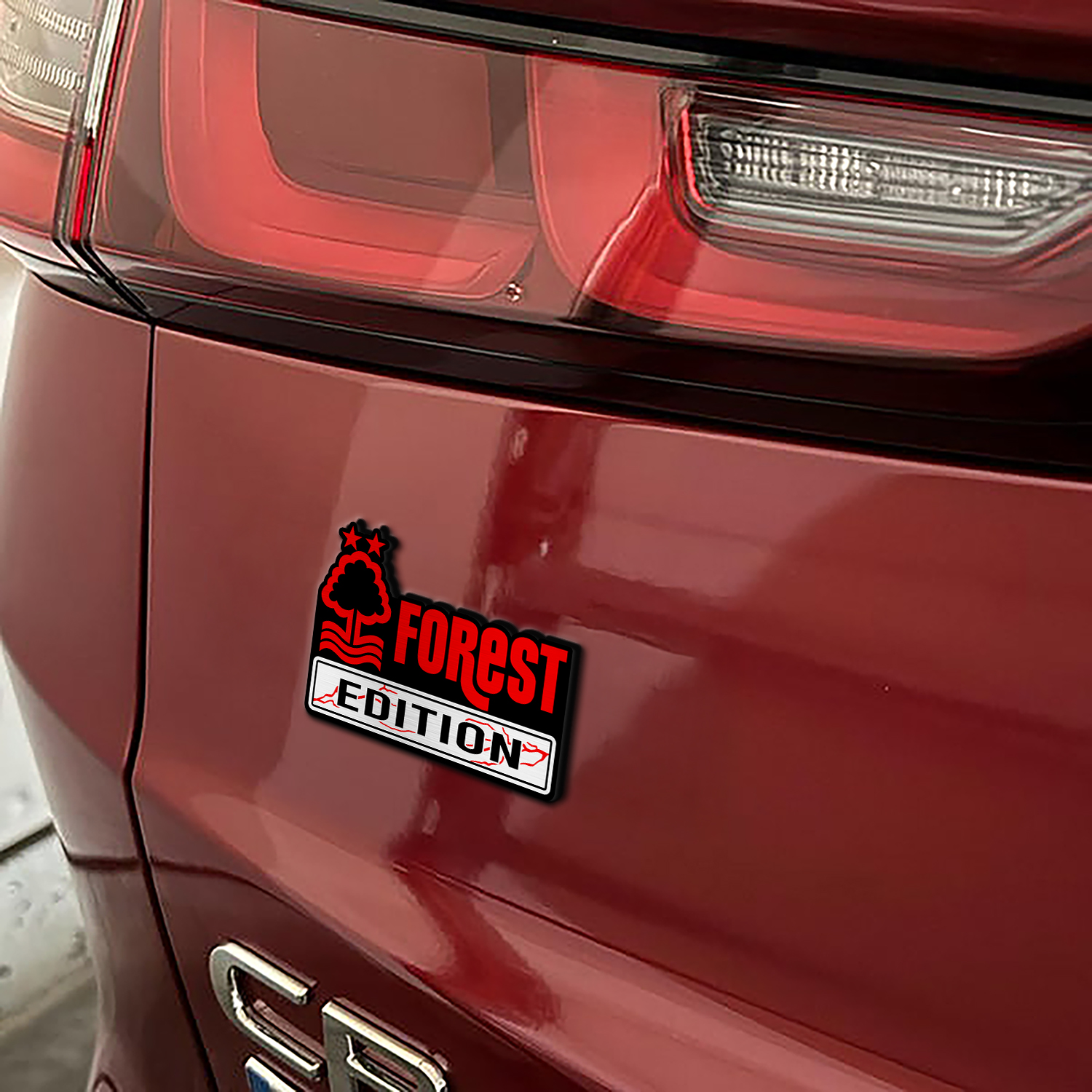 Car Name Emblem Badge Mockup 7