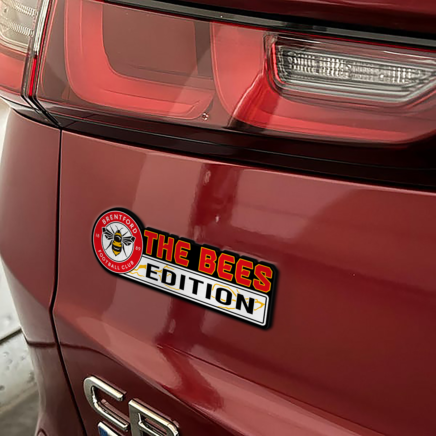 Car Name Emblem Badge Mockup 7