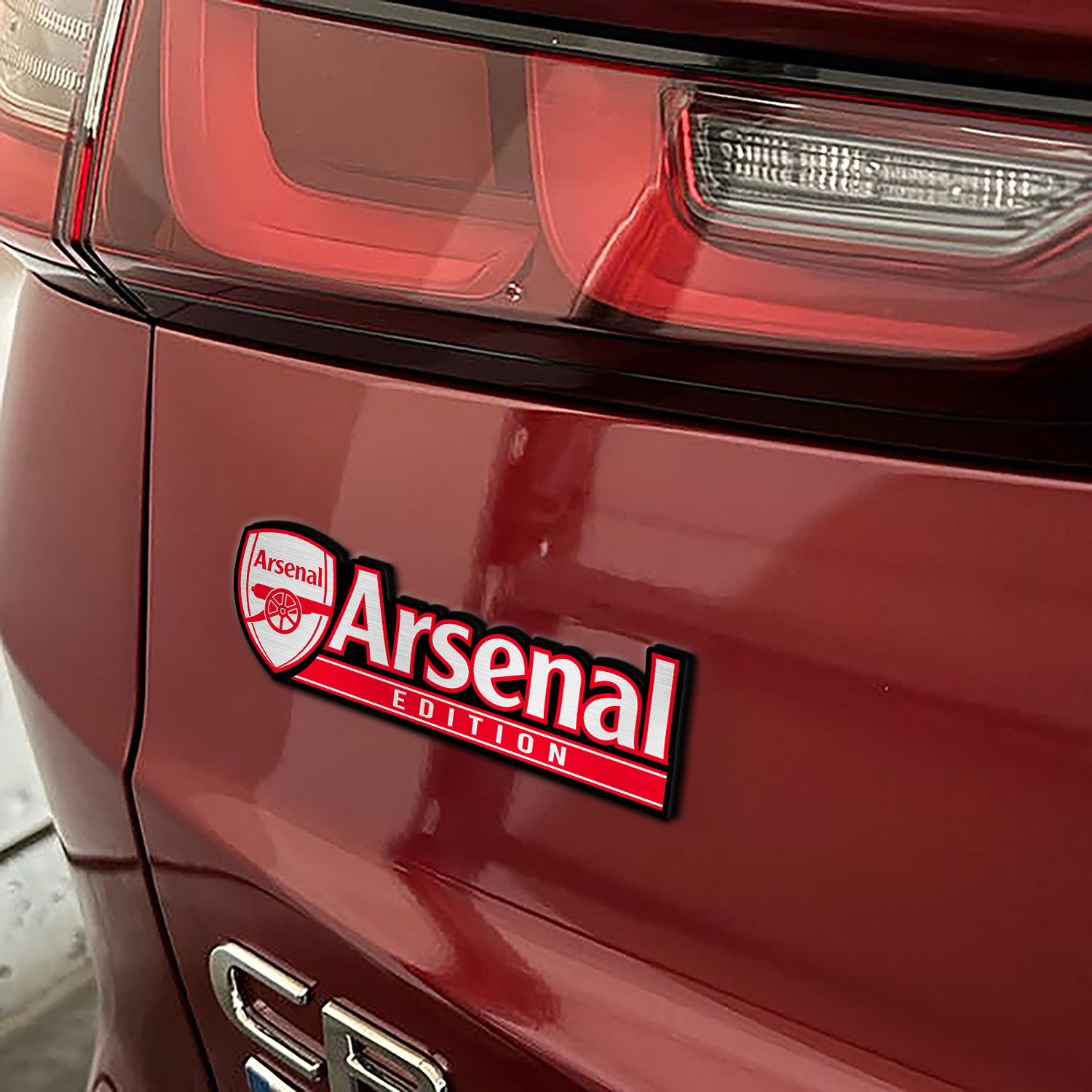Car Name Emblem Badge Mockup 7