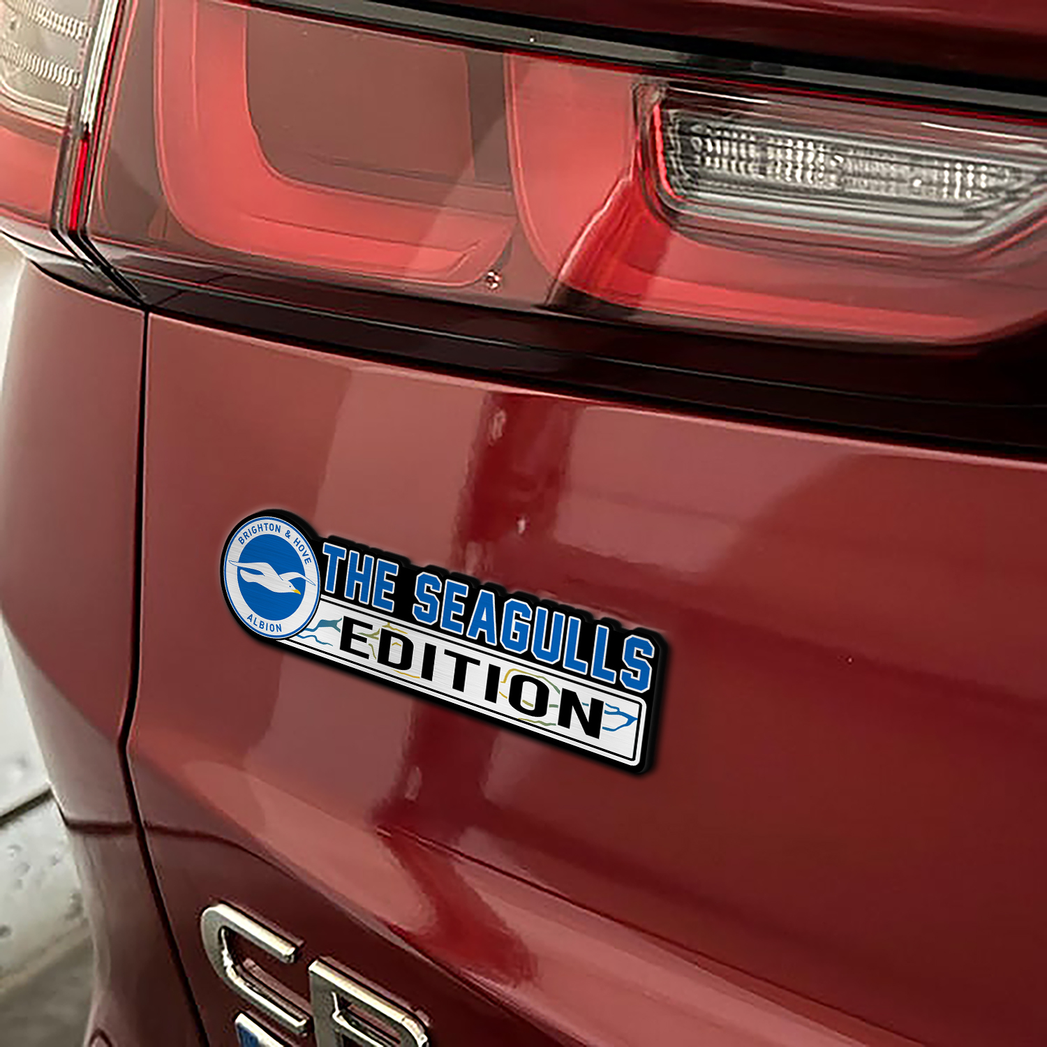 Car Name Emblem Badge Mockup 7