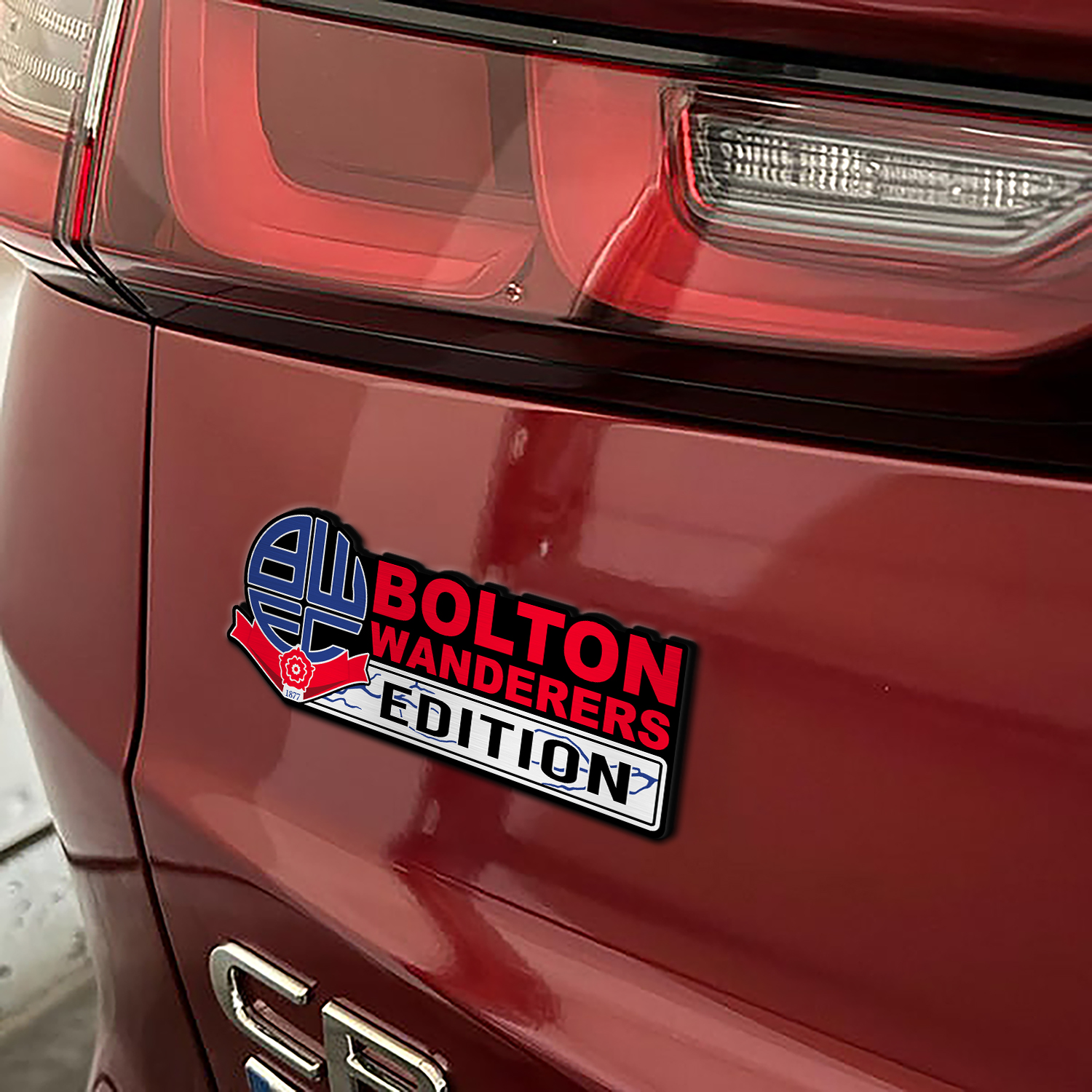 Car Name Emblem Badge Mockup 7