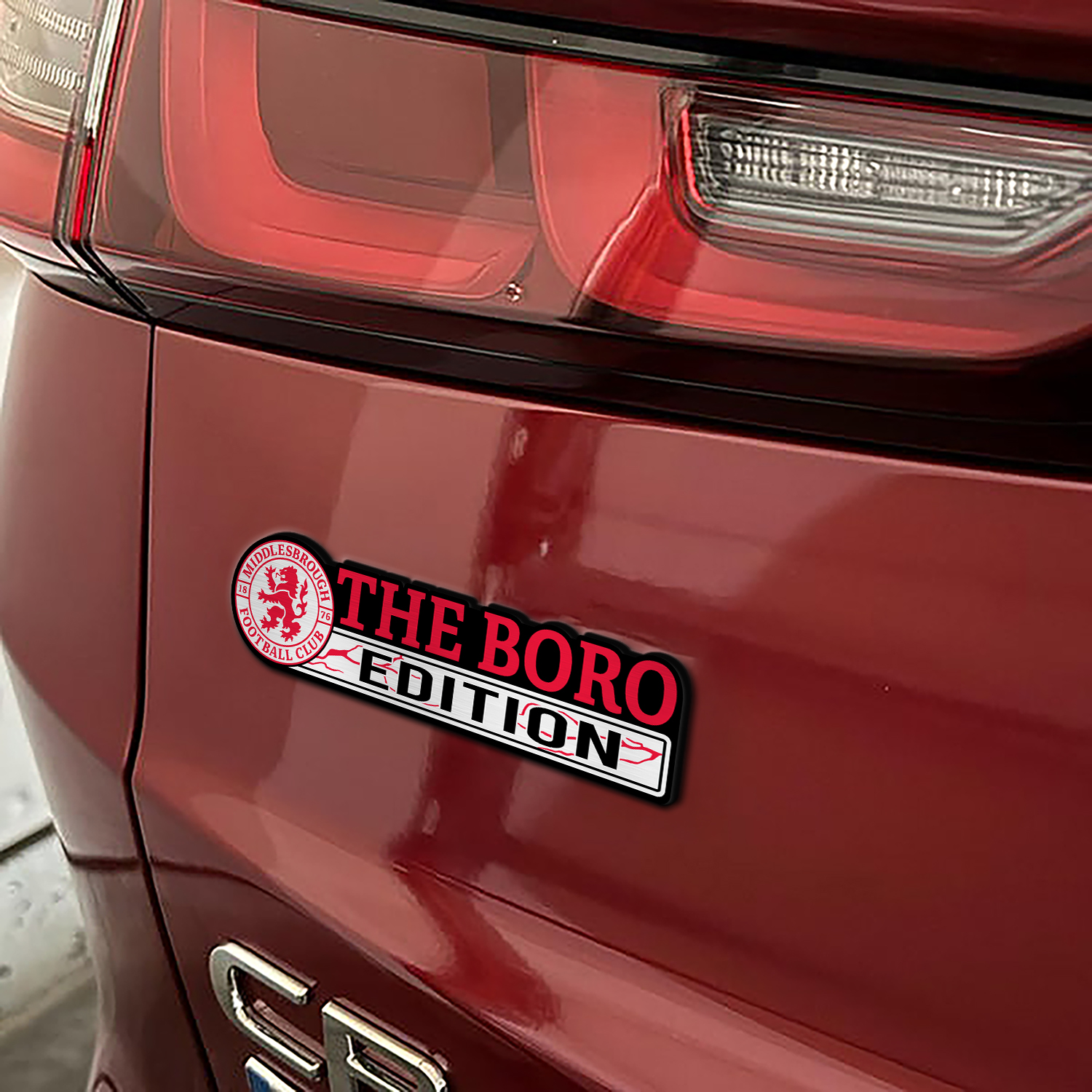 Car Name Emblem Badge Mockup 7
