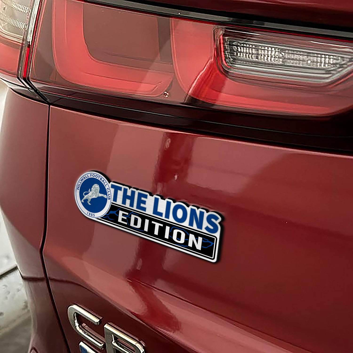 Car Name Emblem Badge Mockup 7