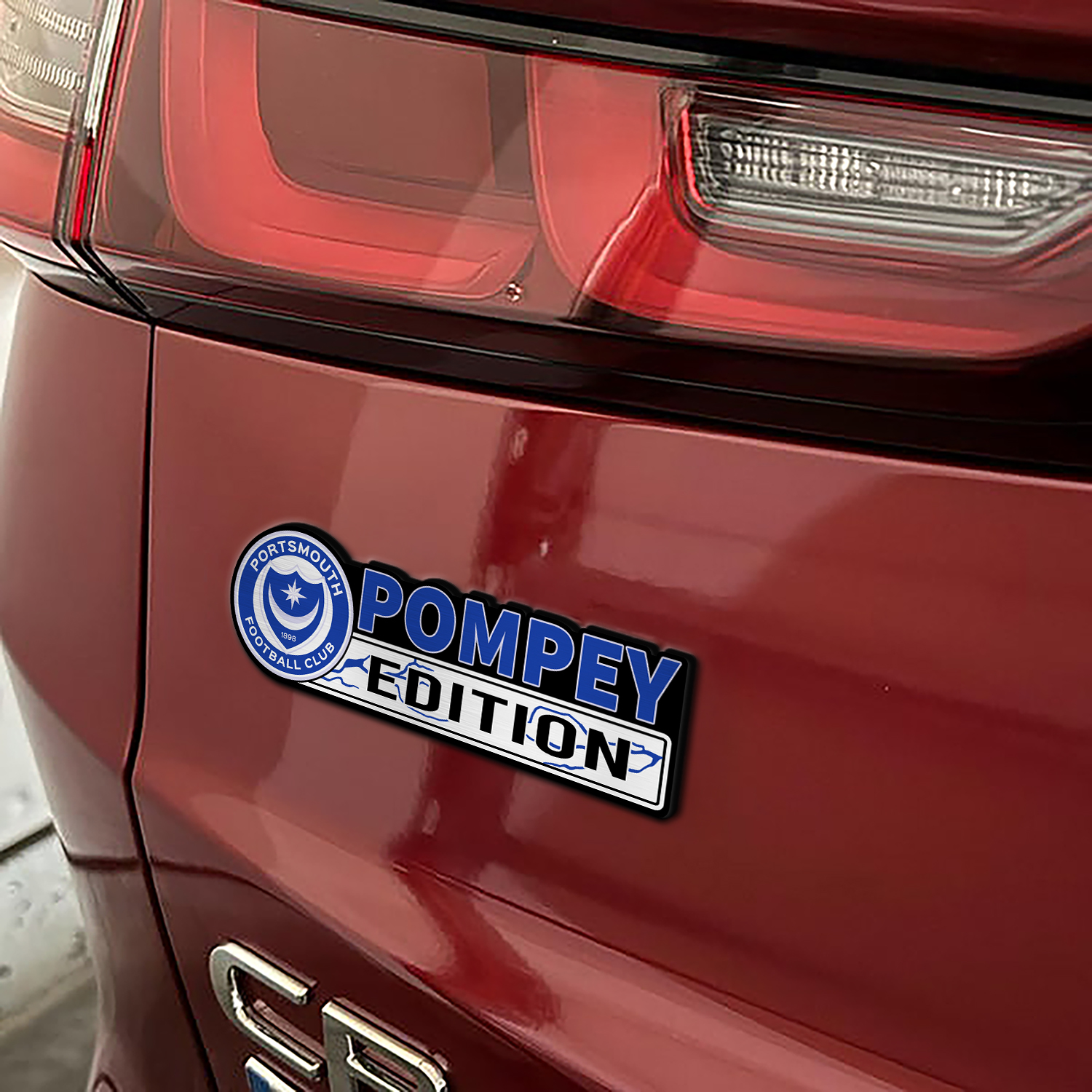 Car Name Emblem Badge Mockup 7