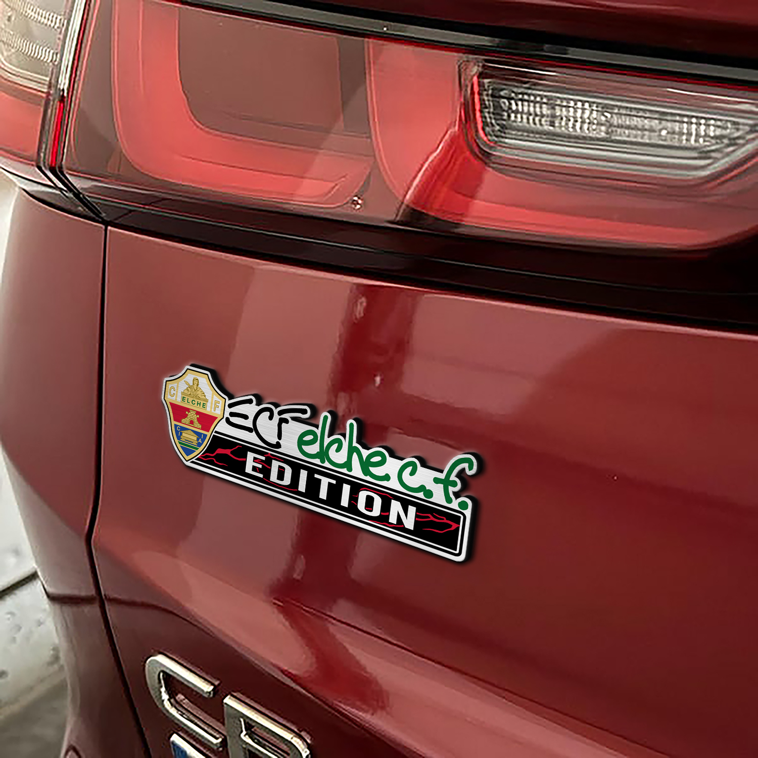 Car Name Emblem Badge Mockup 7
