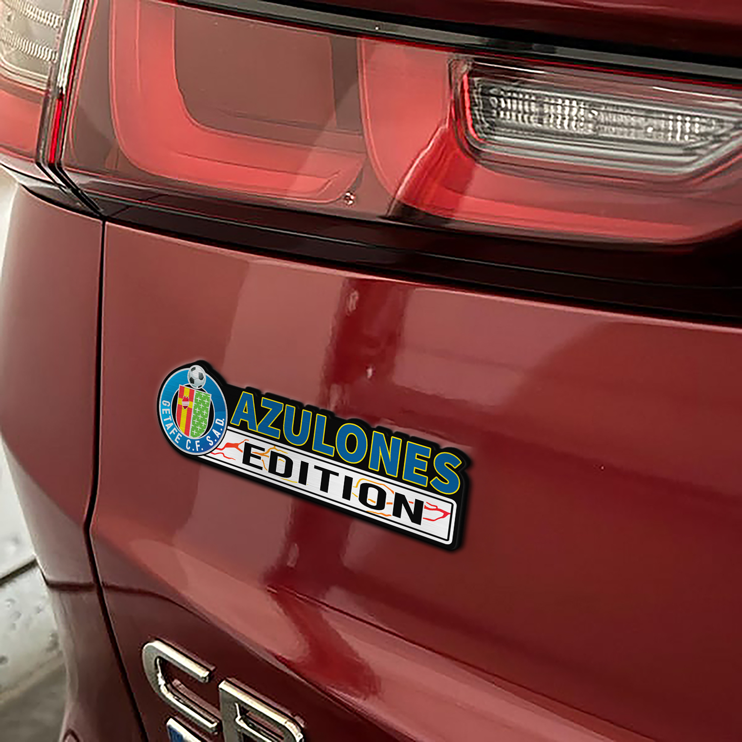 Car Name Emblem Badge Mockup 7