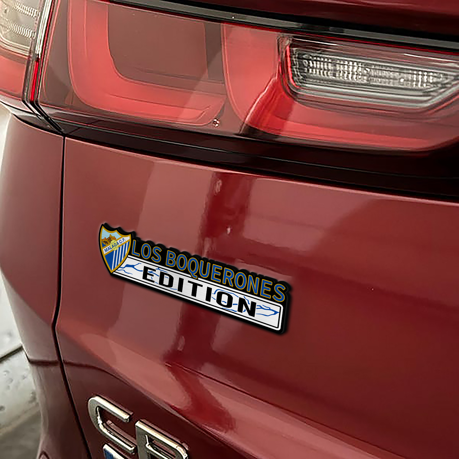 Car Name Emblem Badge Mockup 7