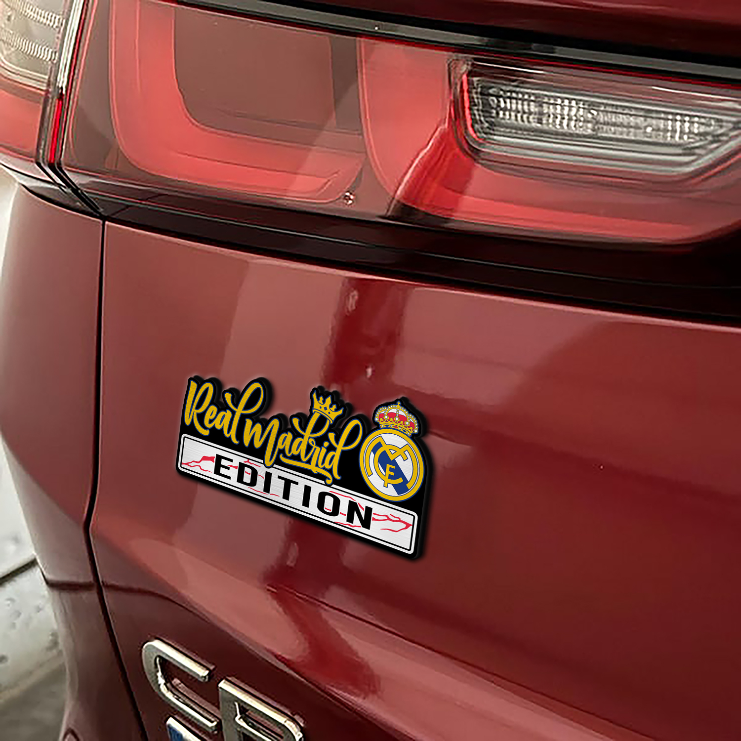 Car Name Emblem Badge Mockup 7