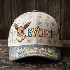 Eeveelutions Evolve Embroidered Cap