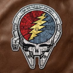Steal Your Face Millennium Falcon Iron On Patch