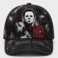 Michael Myers I Came Back Home Embroidered Cap