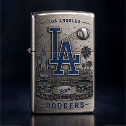 LA Dodgers Metal Lighter