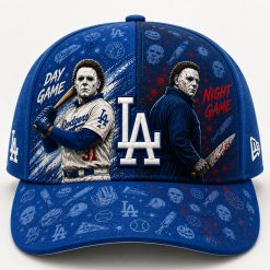 Michael Myers Dodgers Day & Night Embroidered Cap