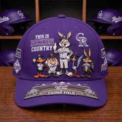 Colorado Rockies Looney Tunes Embroidered Cap