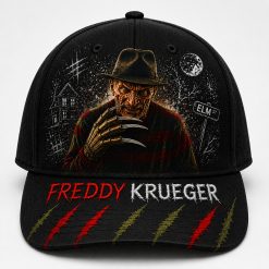Freddy Krueger Embroidered Cap