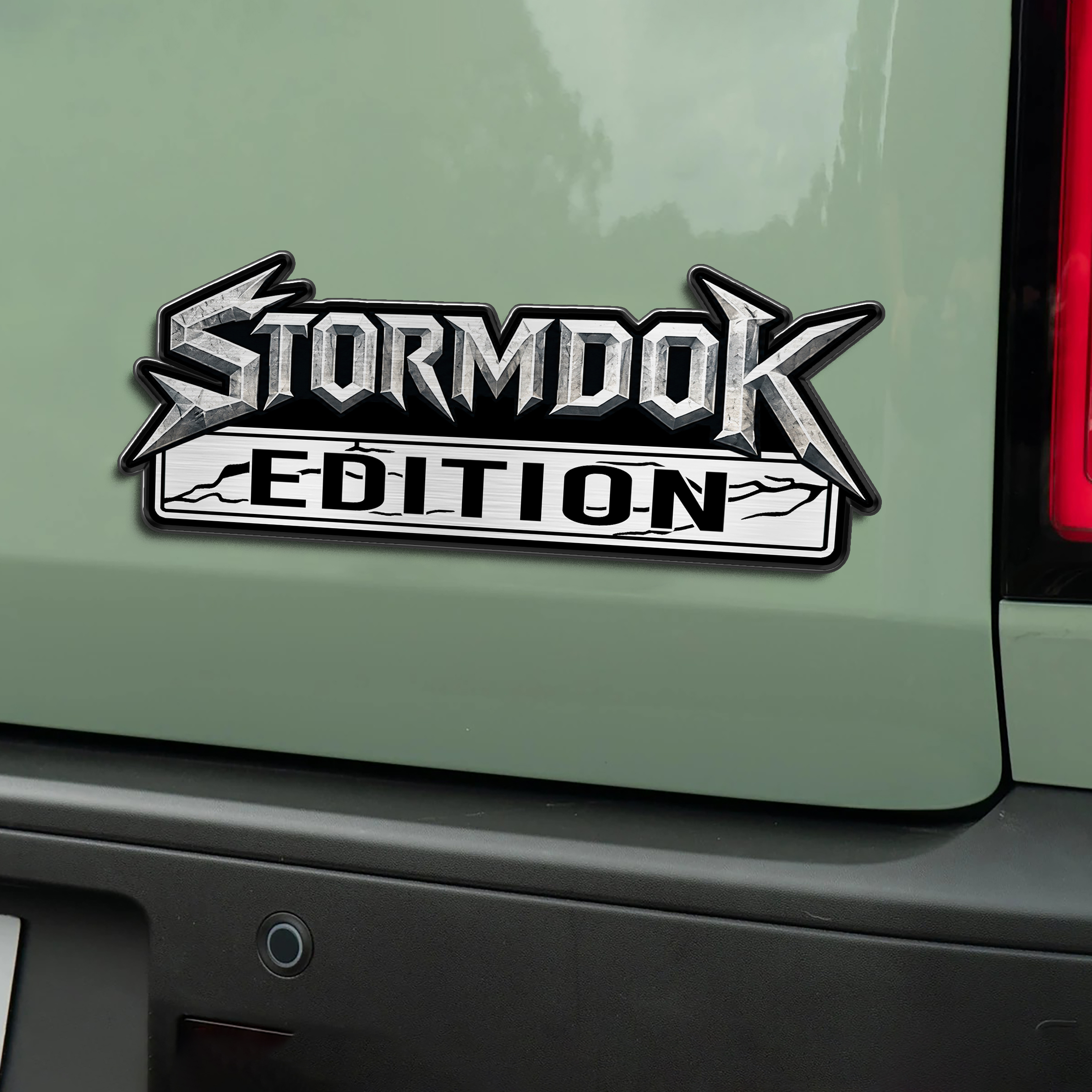 Car Name Emblem Badge Mockup 12