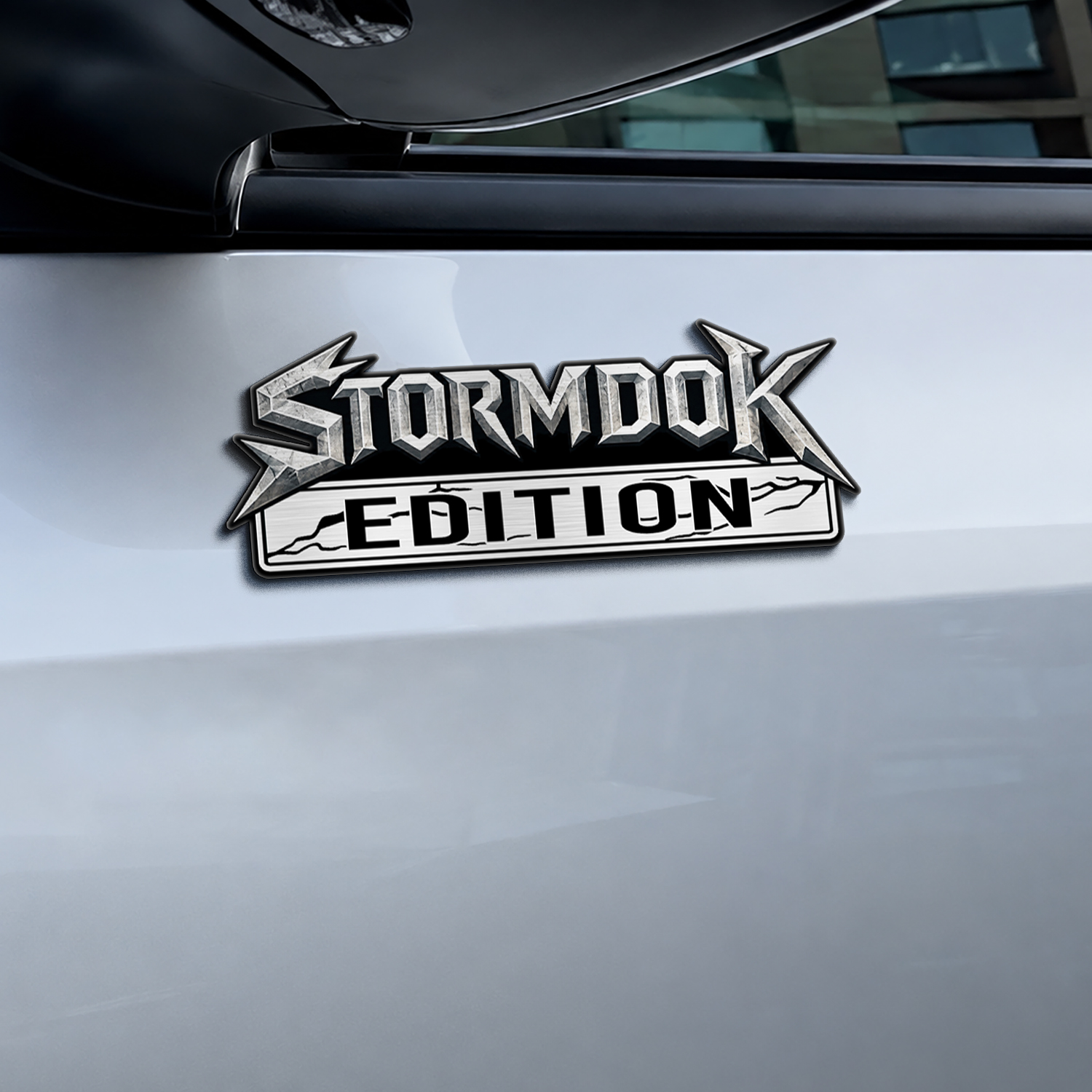 Car Name Emblem Badge Mockup 14
